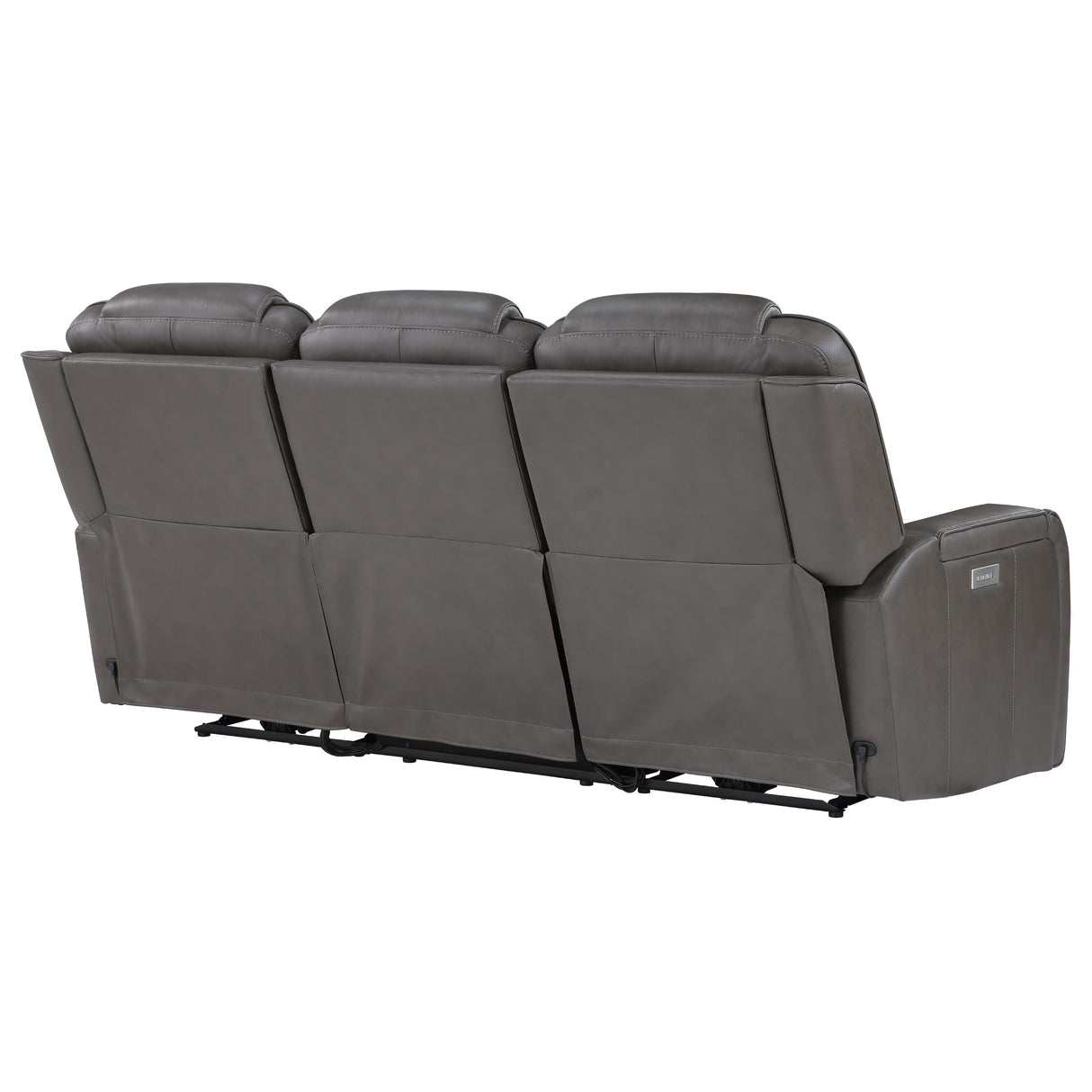  Steve Silver Furniture Daniel DAE800S Triple Power Leather Theater Sofa IMAGE 7