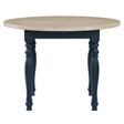  Steve Silver Furniture Darcy DAR4242BT Blue Round Table IMAGE 1