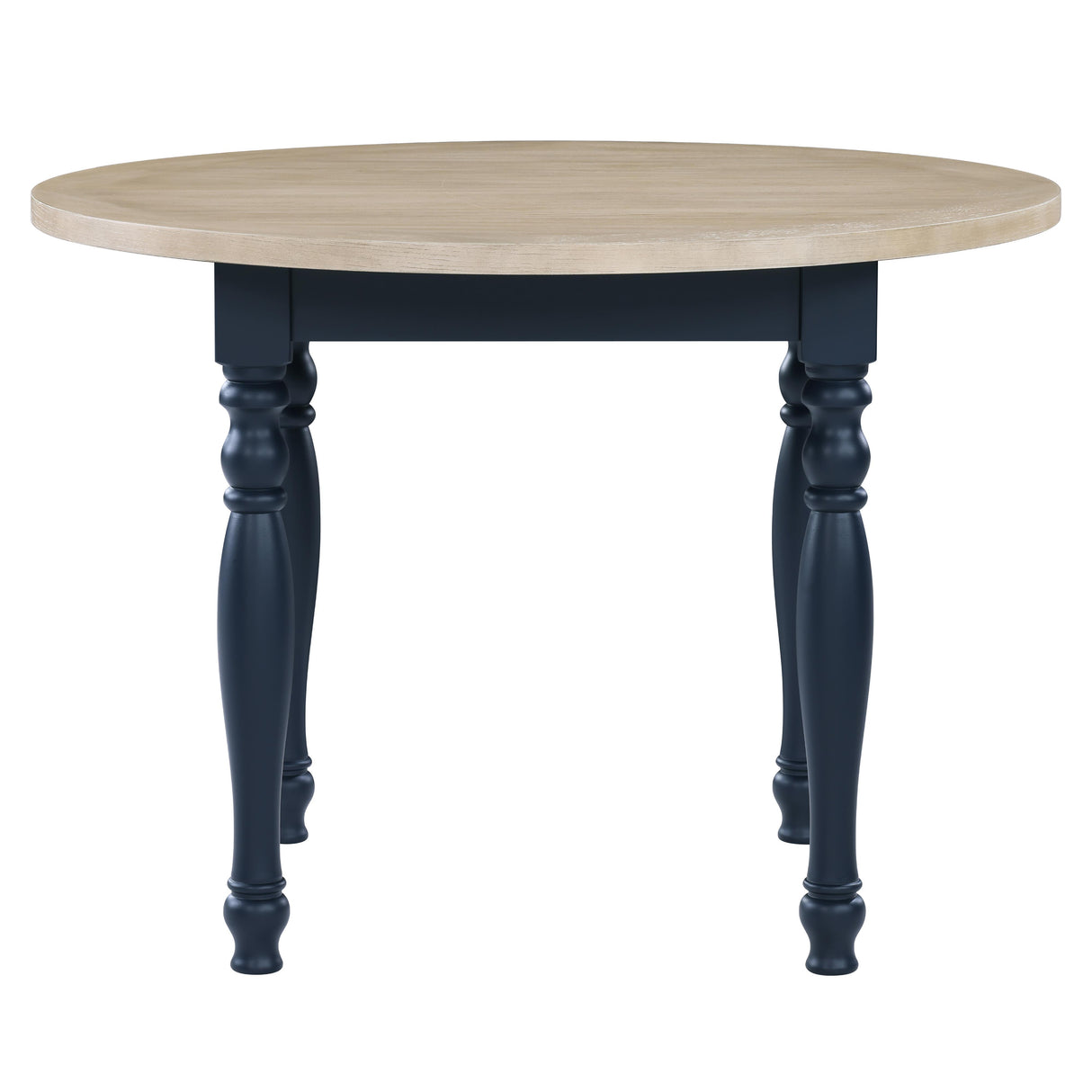  Steve Silver Furniture Darcy DAR4242BT Blue Round Table IMAGE 1