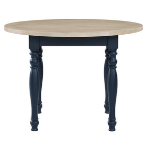  Steve Silver Furniture Darcy DAR4242BT Blue Round Table IMAGE 1