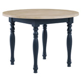  Steve Silver Furniture Darcy DAR4242BT Blue Round Table IMAGE 2