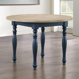  Steve Silver Furniture Darcy DAR4242BT Blue Round Table IMAGE 7