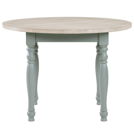  Steve Silver Furniture Darcy DAR4242ET Green Round Table IMAGE 1