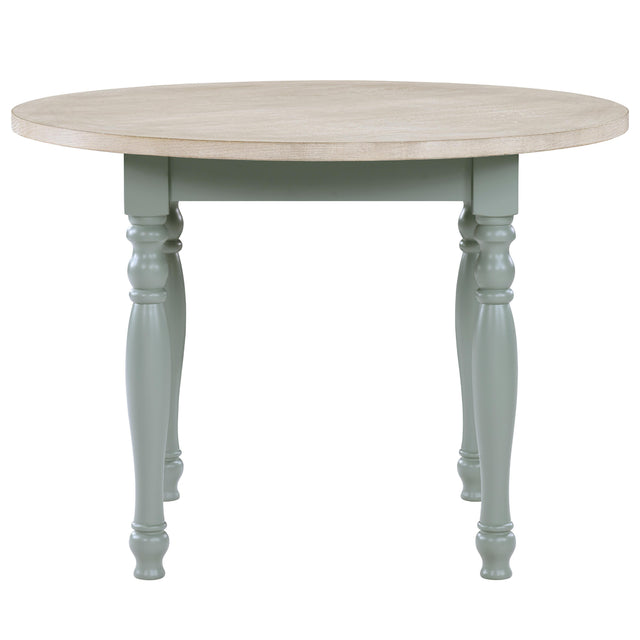  Steve Silver Furniture Darcy DAR4242ET Green Round Table IMAGE 1