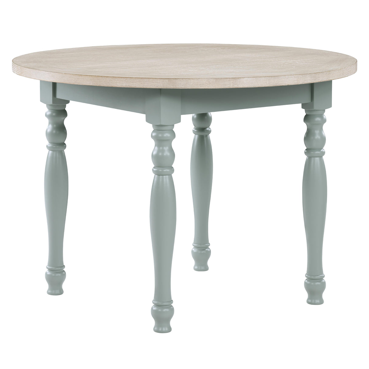  Steve Silver Furniture Darcy DAR4242ET Green Round Table IMAGE 2