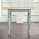  Steve Silver Furniture Darcy DAR4242ET Green Round Table IMAGE 6