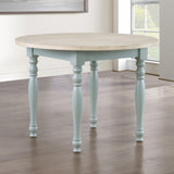  Steve Silver Furniture Darcy DAR4242ET Green Round Table IMAGE 7