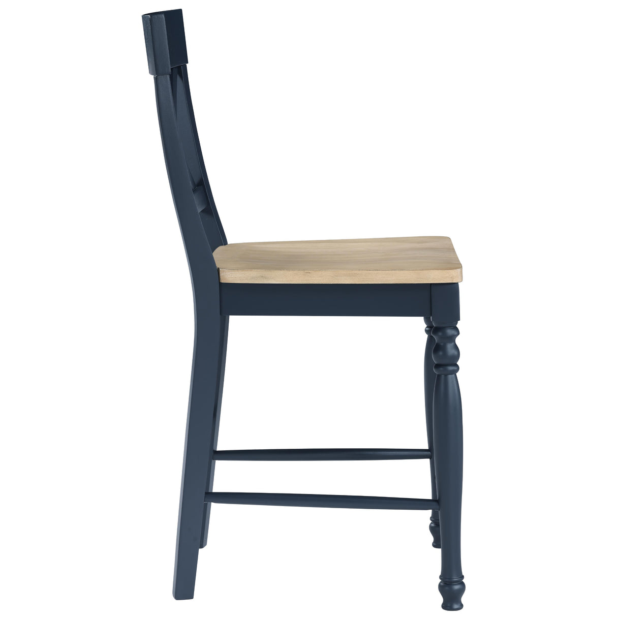  Steve Silver Furniture Darcy DAR500BCC Blue Counter Chair IMAGE 3