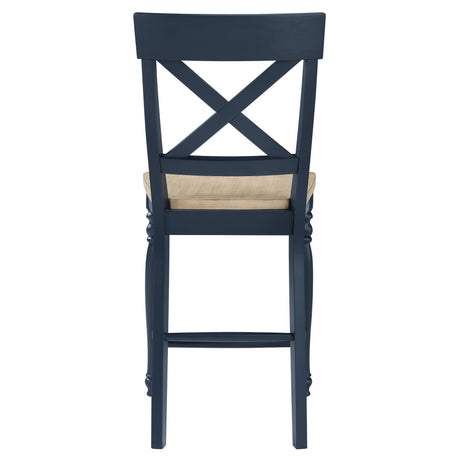  Steve Silver Furniture Darcy DAR500BCC Blue Counter Chair IMAGE 5