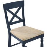  Steve Silver Furniture Darcy DAR500BCC Blue Counter Chair IMAGE 6