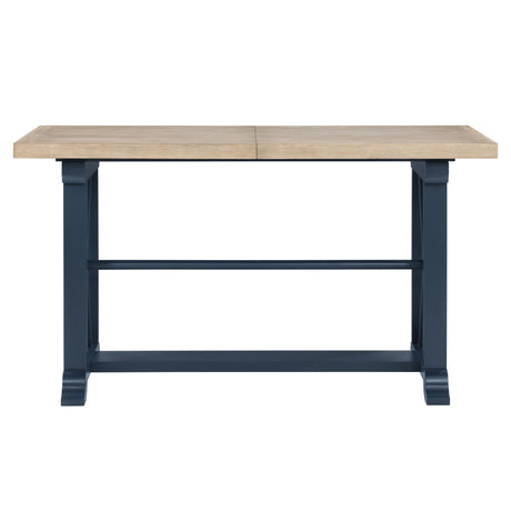  Steve Silver Furniture Darcy DAR500BPT Blue Counter Table IMAGE 1