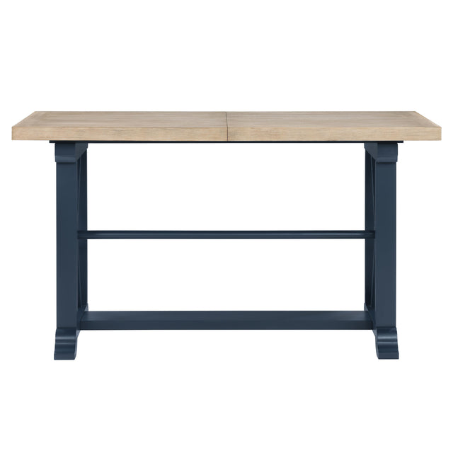  Steve Silver Furniture Darcy DAR500BPT Blue Counter Table IMAGE 1