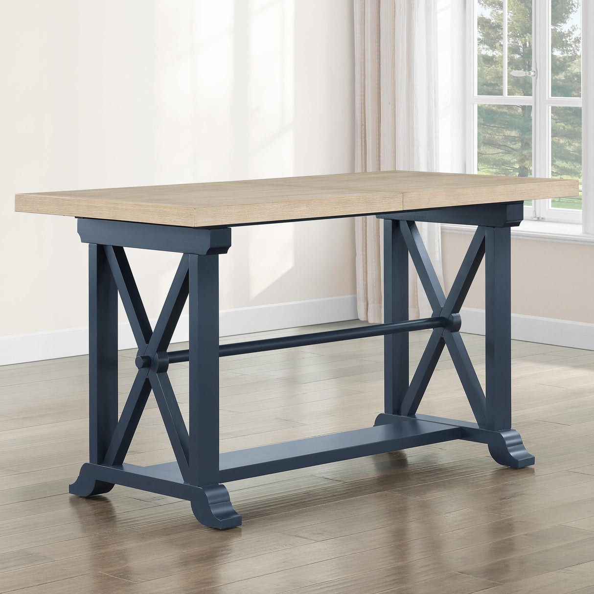  Steve Silver Furniture Darcy DAR500BPT Blue Counter Table IMAGE 11