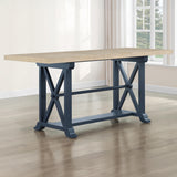  Steve Silver Furniture Darcy DAR500BPT Blue Counter Table IMAGE 12