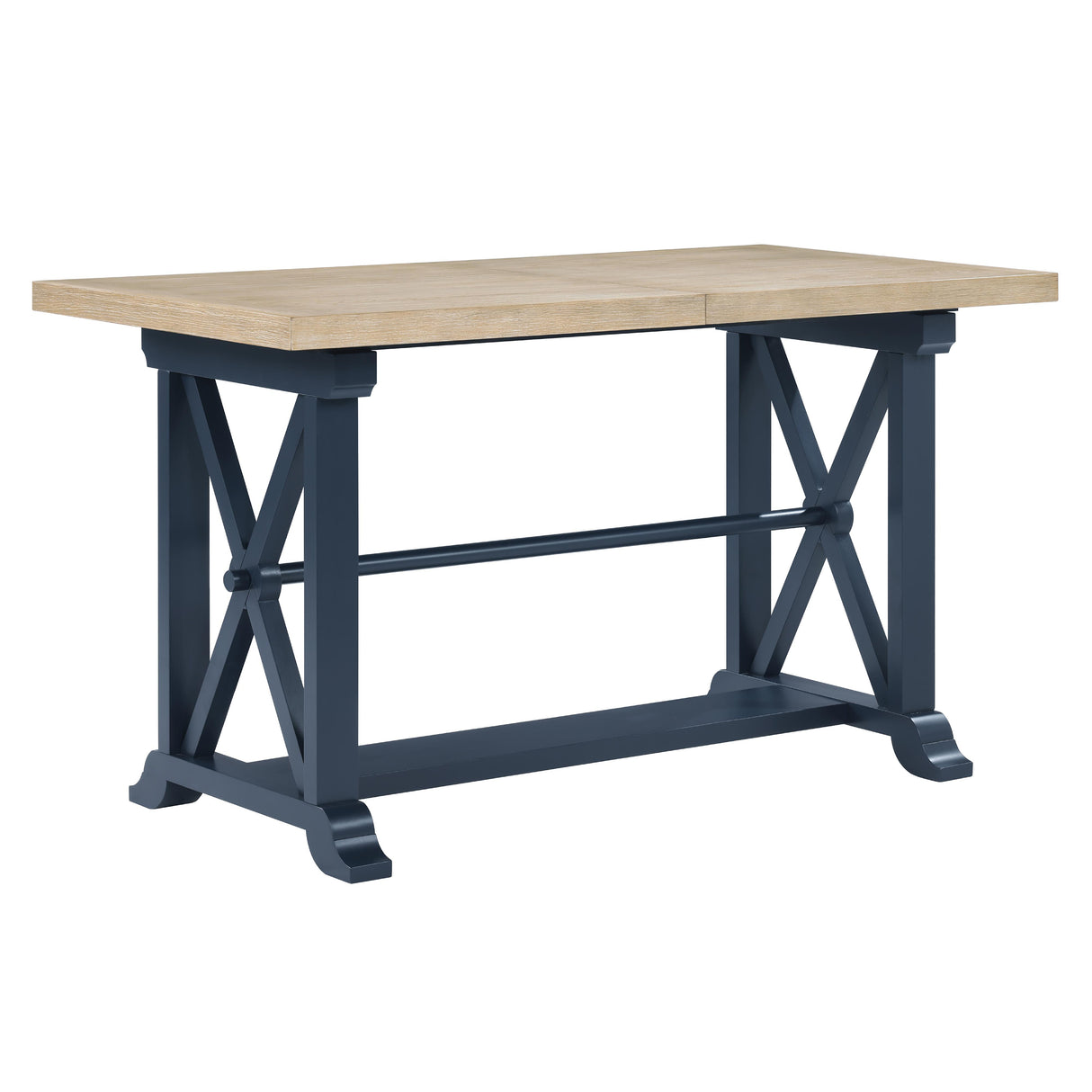  Steve Silver Furniture Darcy DAR500BPT Blue Counter Table IMAGE 3