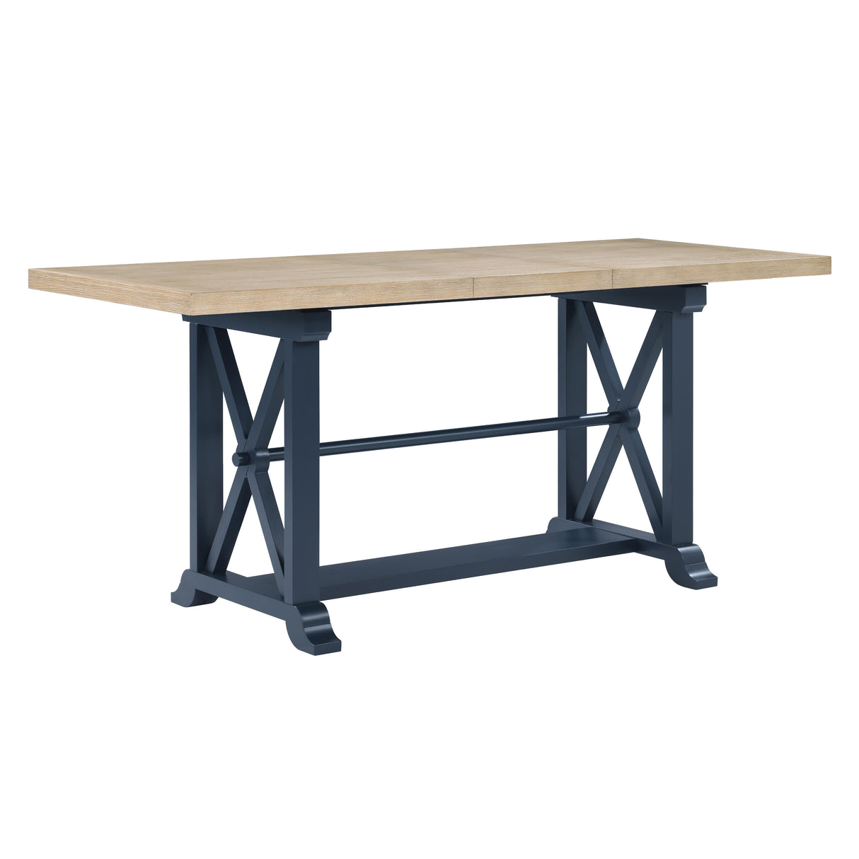  Steve Silver Furniture Darcy DAR500BPT Blue Counter Table IMAGE 4