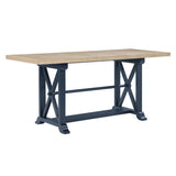  Steve Silver Furniture Darcy DAR500BPT Blue Counter Table IMAGE 4