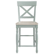  Steve Silver Furniture Darcy DAR500ECC Green Counter Chair IMAGE 1