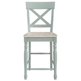  Steve Silver Furniture Darcy DAR500ECC Green Counter Chair IMAGE 1