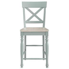 Steve Silver Furniture Darcy DAR500ECC Green Counter Chair IMAGE 1