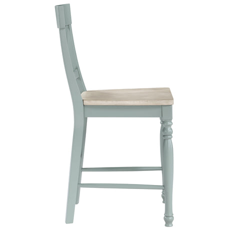  Steve Silver Furniture Darcy DAR500ECC Green Counter Chair IMAGE 3