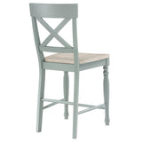  Steve Silver Furniture Darcy DAR500ECC Green Counter Chair IMAGE 4