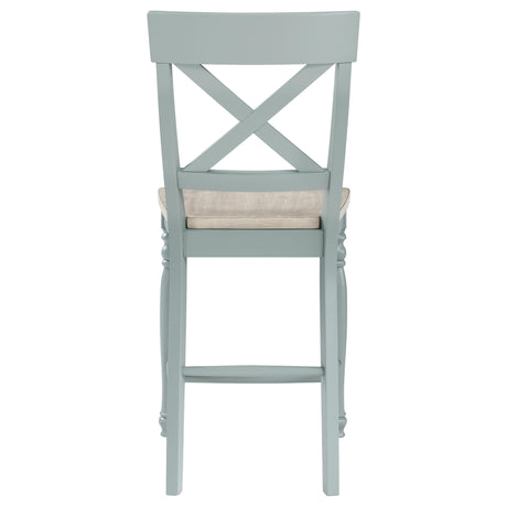  Steve Silver Furniture Darcy DAR500ECC Green Counter Chair IMAGE 5