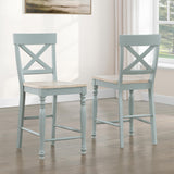  Steve Silver Furniture Darcy DAR500ECC Green Counter Chair IMAGE 8
