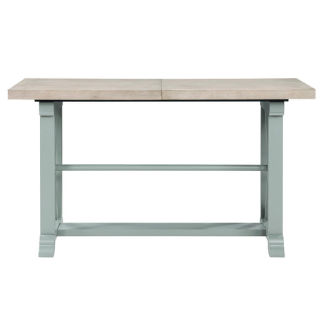  Steve Silver Furniture Darcy DAR500EPT Green Counter Table IMAGE 1