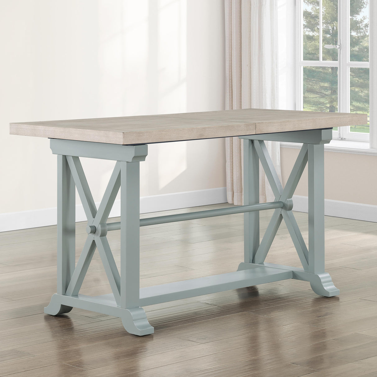  Steve Silver Furniture Darcy DAR500EPT Green Counter Table IMAGE 11