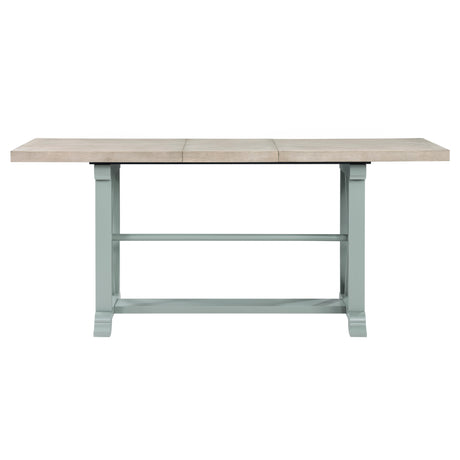  Steve Silver Furniture Darcy DAR500EPT Green Counter Table IMAGE 2