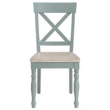  Steve Silver Furniture Darcy DAR500ES Green Side Chair IMAGE 1