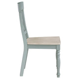 Steve Silver Furniture Darcy DAR500ES Green Side Chair IMAGE 3