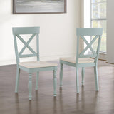  Steve Silver Furniture Darcy DAR500ES Green Side Chair IMAGE 8