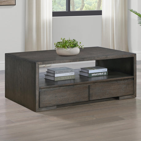  Steve Silver Furniture Evan EVA100C Cocktail Table IMAGE 7