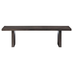  Steve Silver Furniture Evan EVA500NBN Brown Dining Bench IMAGE 1