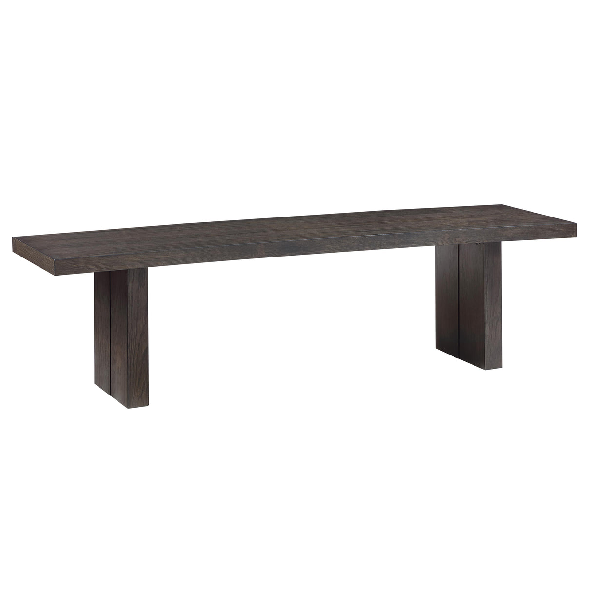  Steve Silver Furniture Evan EVA500NBN Brown Dining Bench IMAGE 2