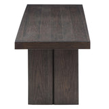  Steve Silver Furniture Evan EVA500NBN Brown Dining Bench IMAGE 3