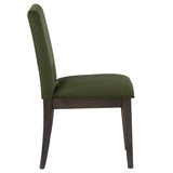  Steve Silver Furniture Evan EVA500NES Green Side Chair IMAGE 4