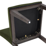  Steve Silver Furniture Evan EVA500NES Green Side Chair IMAGE 7