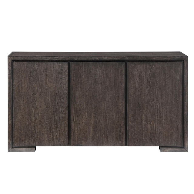  Steve Silver Furniture Evan EVA500NSV Brown Server IMAGE 1