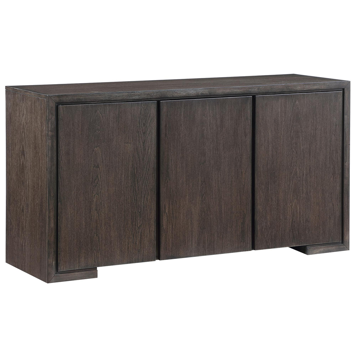  Steve Silver Furniture Evan EVA500NSV Brown Server IMAGE 2