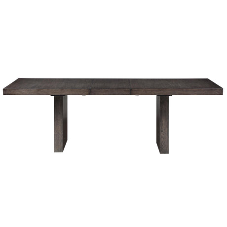  Steve Silver Furniture Evan EVA500NT Brown Dining Table IMAGE 2