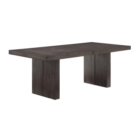  Steve Silver Furniture Evan EVA500NT Brown Dining Table IMAGE 3