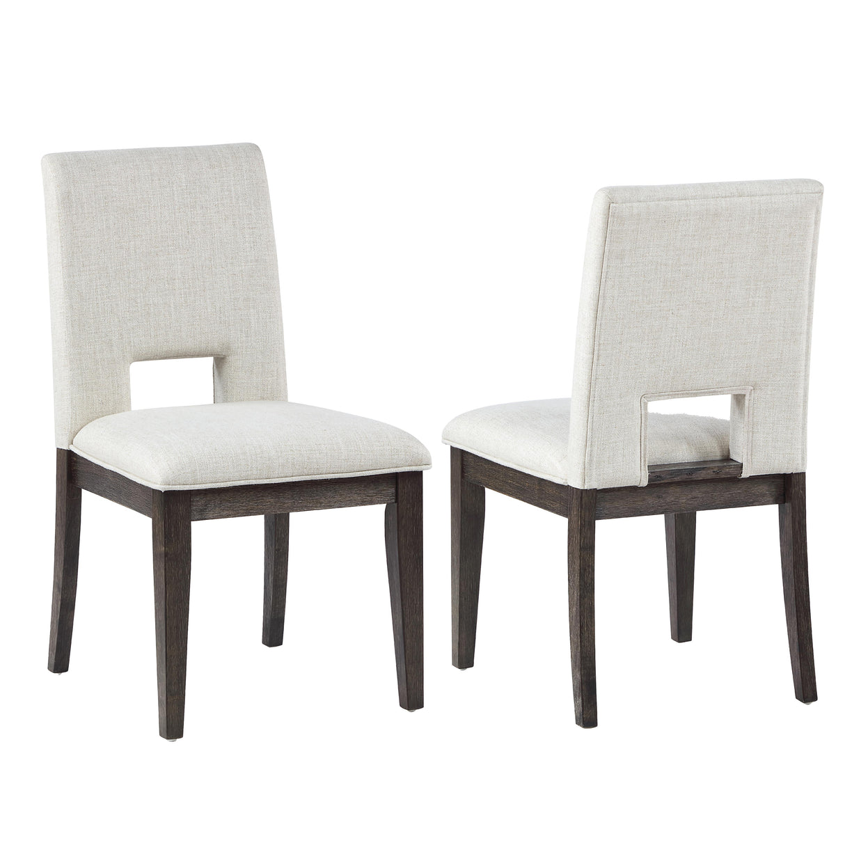  Steve Silver Furniture Evan EVA500NWS White Side Chair IMAGE 1