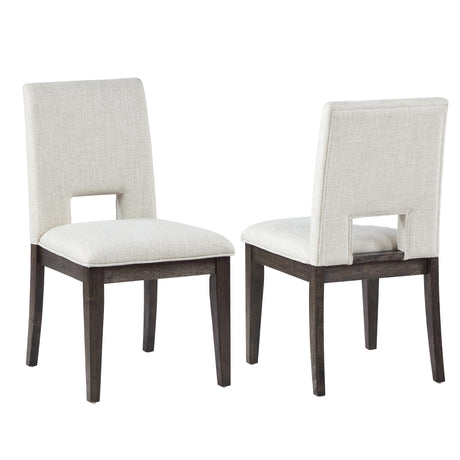  Steve Silver Furniture Evan EVA500NWS White Side Chair IMAGE 1