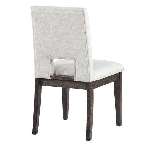  Steve Silver Furniture Evan EVA500NWS White Side Chair IMAGE 5