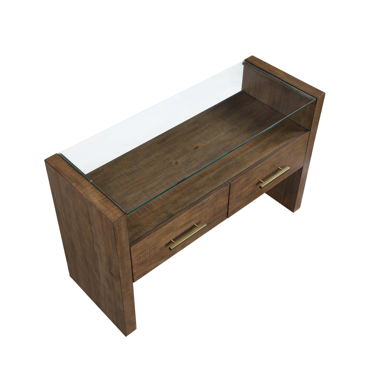  Steve Silver Furniture Garland GA100S Glass Top Sofa Table IMAGE 6