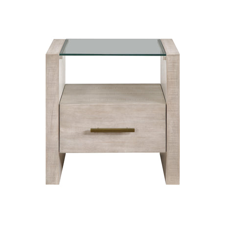  Steve Silver Furniture Garland GA100TE Blonde End Table IMAGE 1
