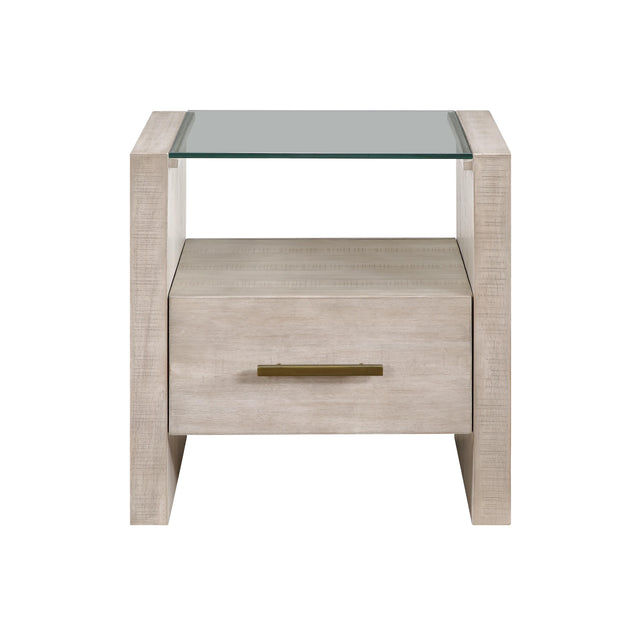  Steve Silver Furniture Garland GA100TE Blonde End Table IMAGE 1